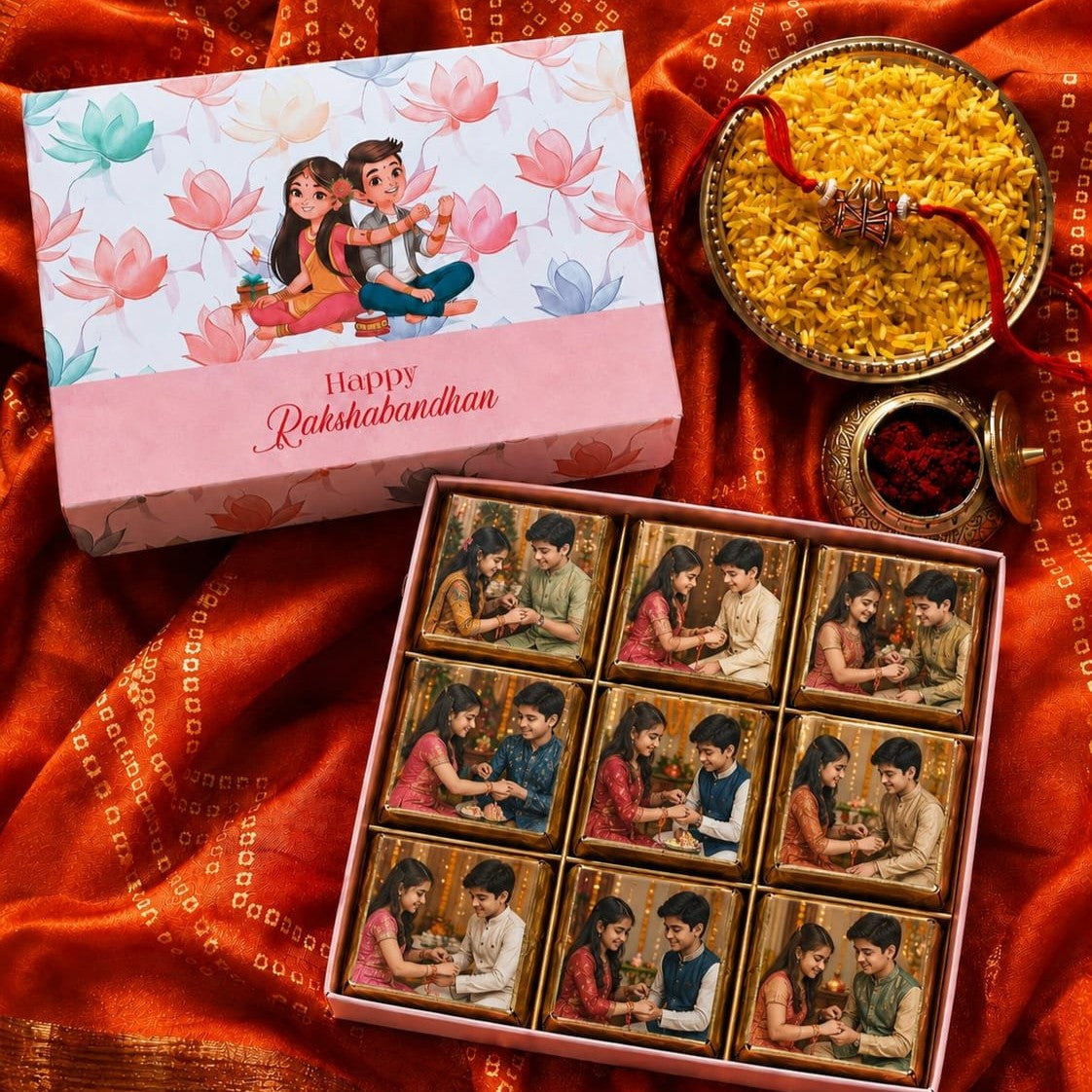 The #1 Raksha Bandhan Gift. Your Memories, Beautifully Gifted.