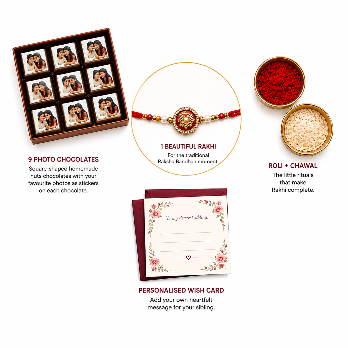 The #1 Raksha Bandhan Gift. Your Memories, Beautifully Gifted.