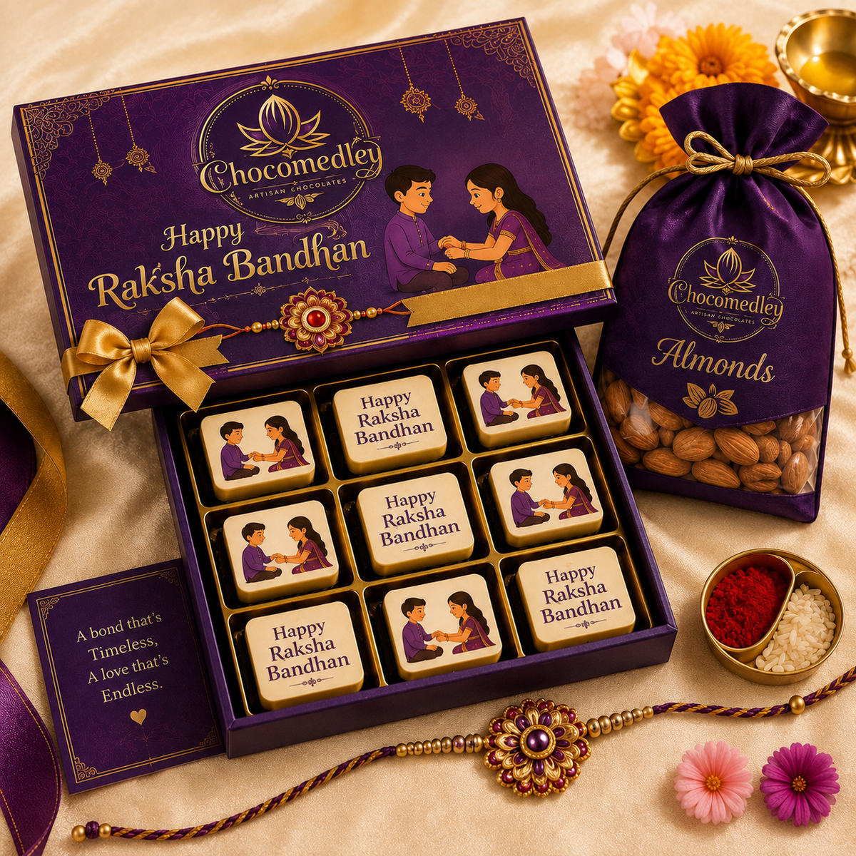 The #1 Raksha Bandhan Gift. Your Memories, Beautifully Gifted.